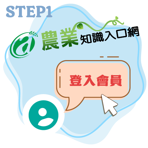 登入農業知識入口網會員
