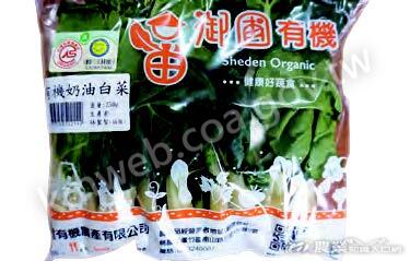 奶油白菜是御圃有機農場的招牌產品。