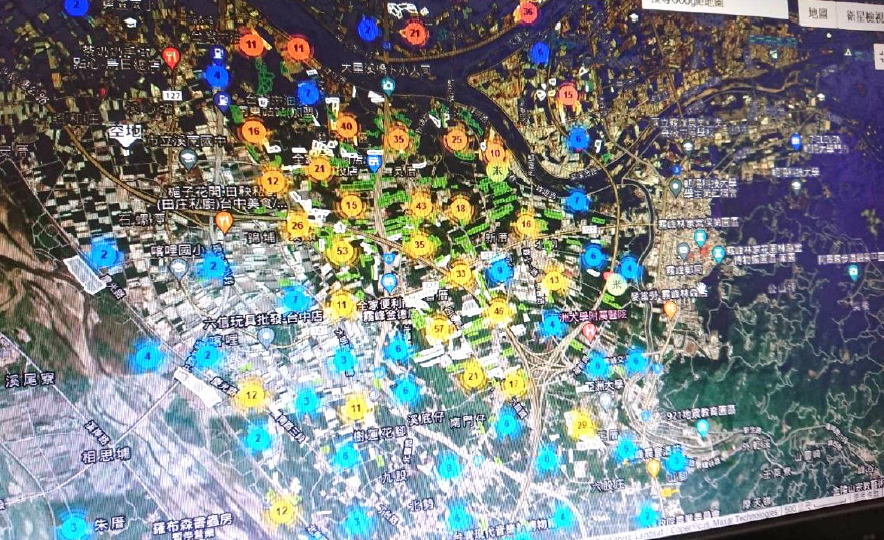 地圖顯示