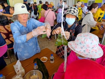 綠色照顧社區高齡長者，齊聚一堂參與綠飲食課程