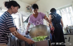 社團法人嘉義縣鄉村永續發展協會辦理導覽活動時，聘請當地新住民婦女烹調風味餐，也藉此活絡社區經濟。