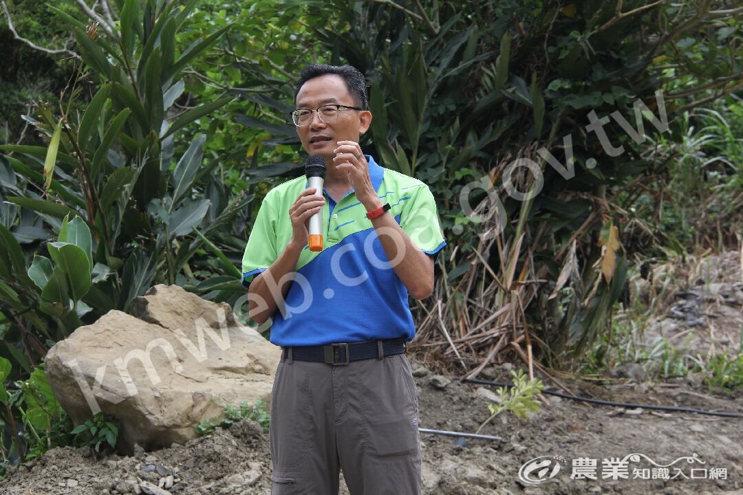 屏東林管處張偉顗處長致詞