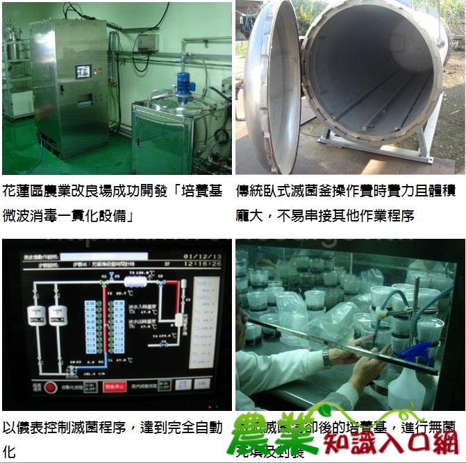 蘭花產業新利器—培養基微波消毒一貫化設備