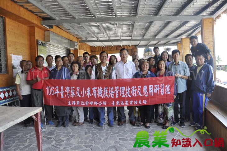 「原住民族農業行動學堂」開課，培養新生代有機紅藜及小米達人