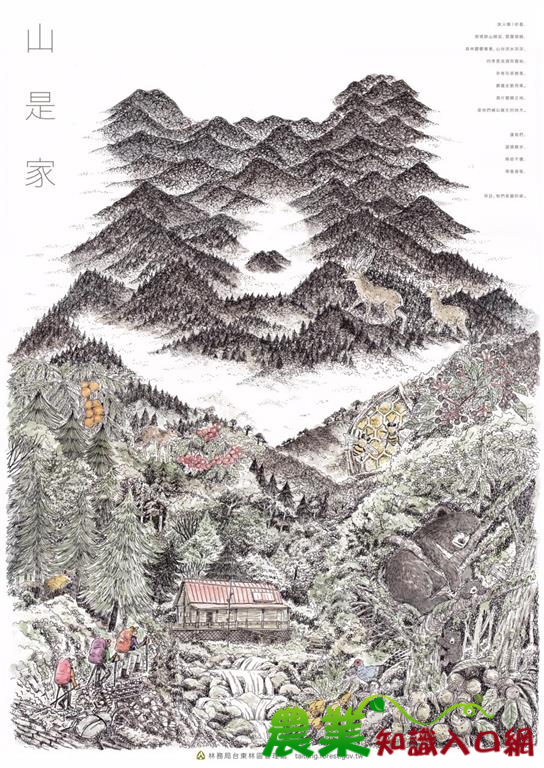有熊的森林，才有靈魂！支持台灣黑熊保育，「山是家」海報限量送