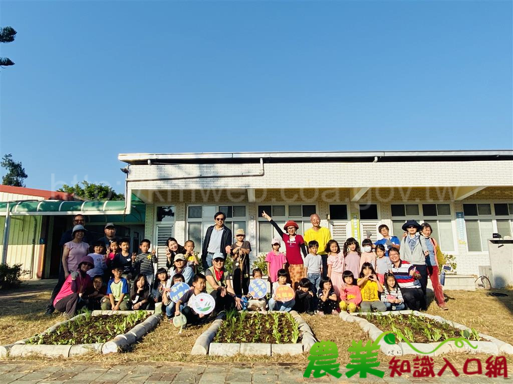 食農在金 水保局與遊客共創多年國小循環農事體驗園區