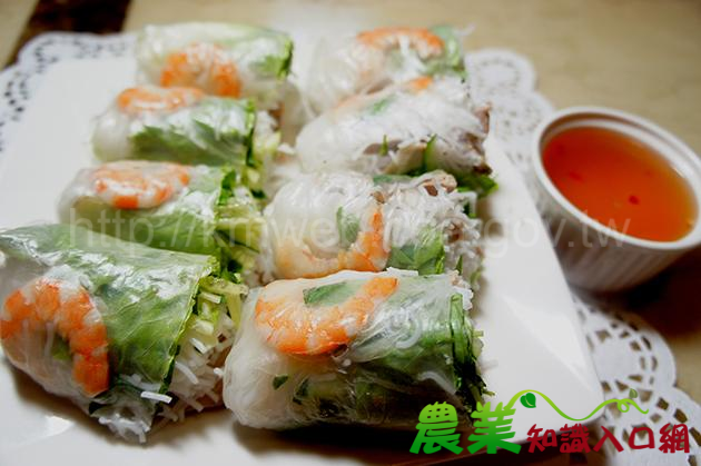 鮮蝦生春捲