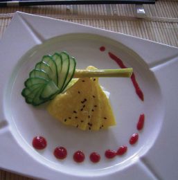 師父上菜—茭白筍蛋黃燒