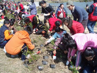 種樹救地球 97年度桃園縣慶祝植樹節活動