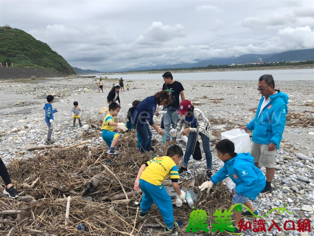 響應國際淨灘日 搶救海岸林大成功，百人同心淨灘護林！