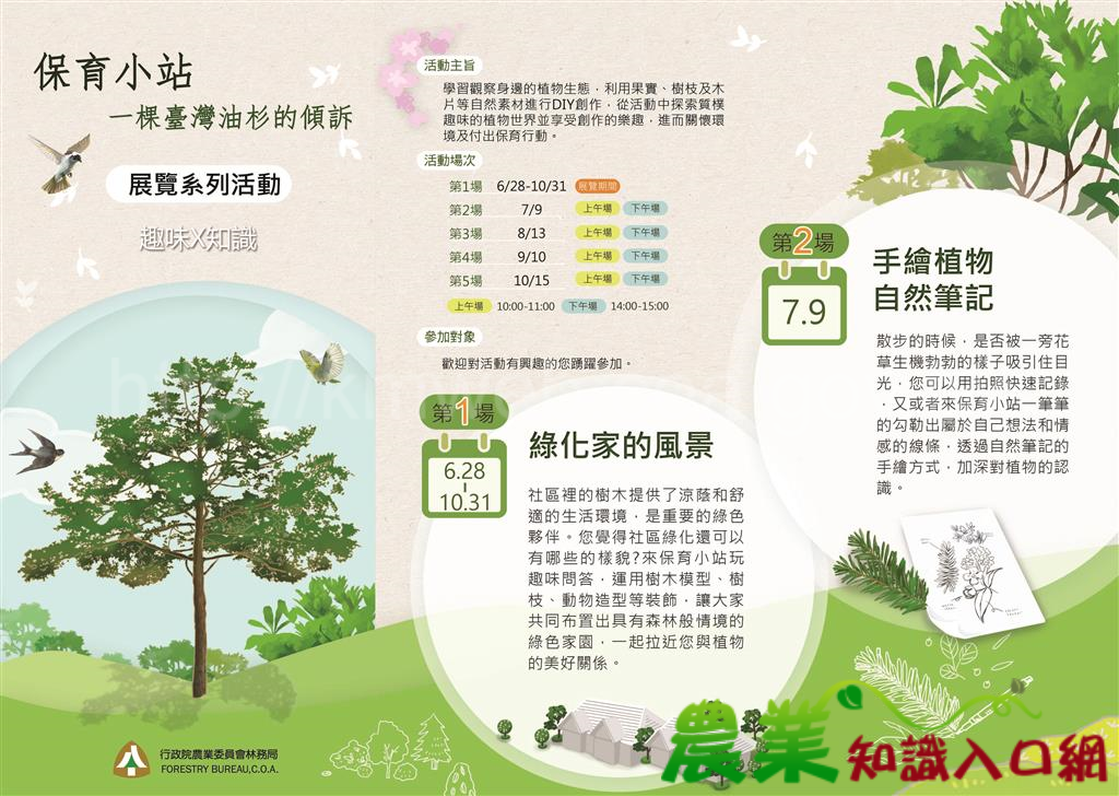 保育小站系列活動開跑 歡迎民眾一起來體驗！