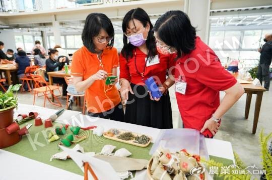 臺中農改場開園藝療育工作坊_培育園藝療育種子人才