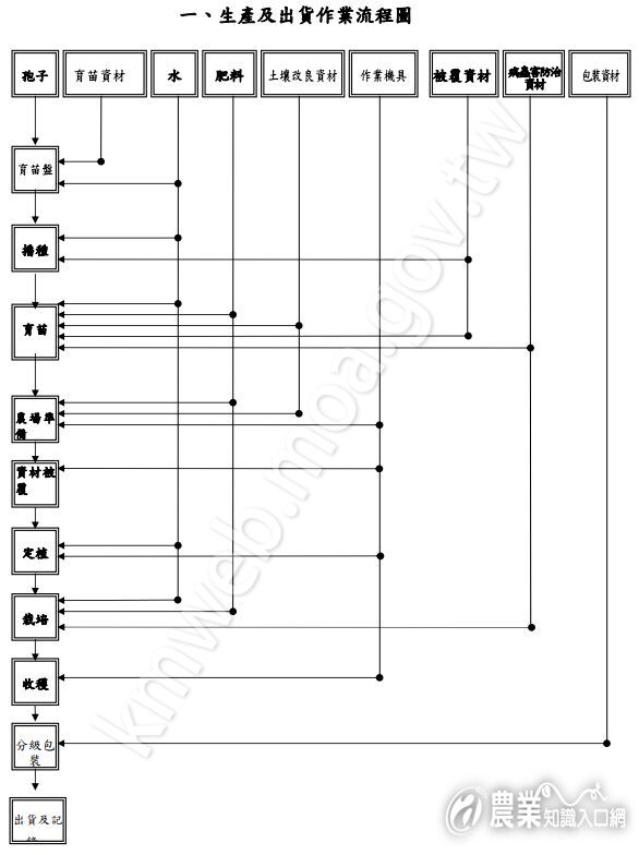 生產及出貨作業流程圖