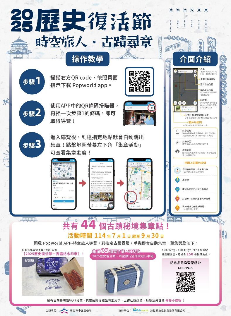 2025歷史復活節時空旅人．古蹟尋章電子海報_1