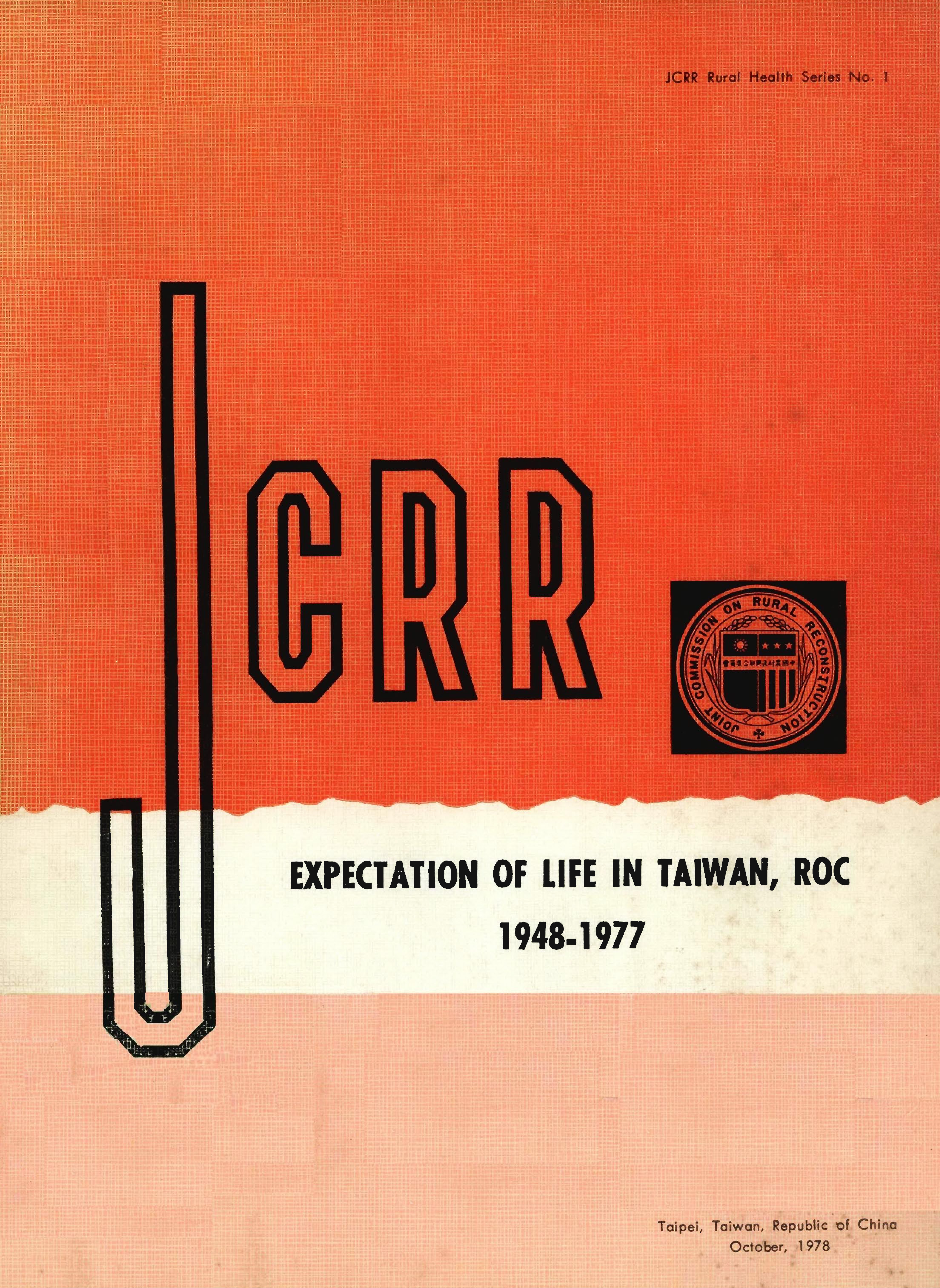 EXPECTATION OF LIFE IN TAIWAN, ROC 1948-1977