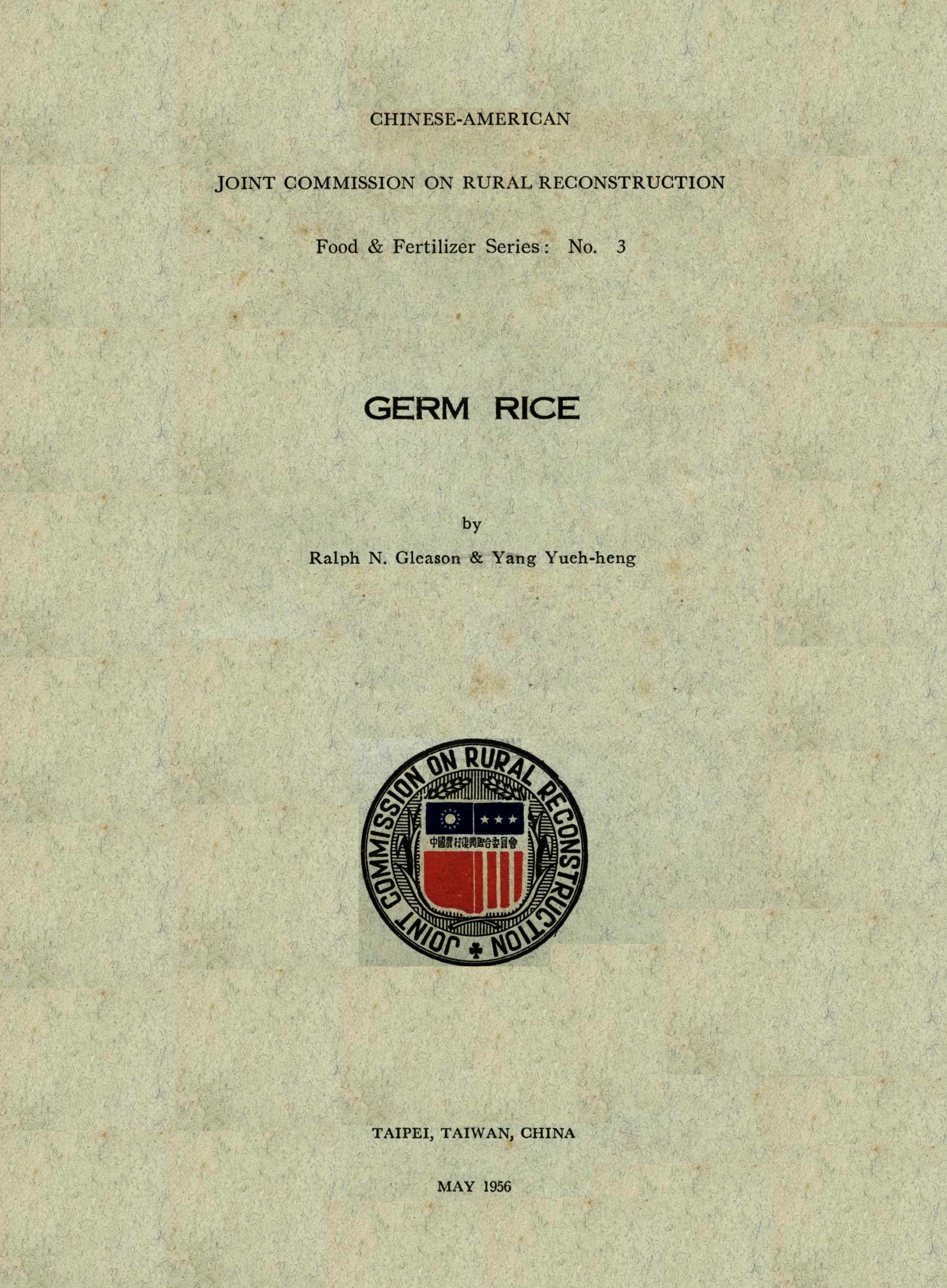 GERM RICE