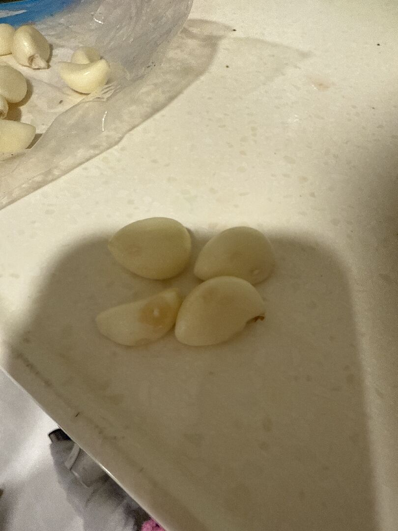 蒜頭凍傷