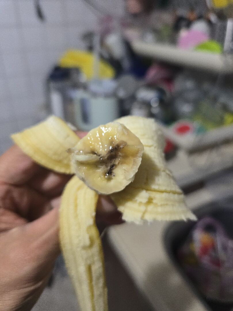 中心發黑的香蕉是否可吃